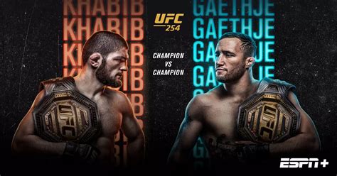 Watch UFC 254: Khabib vs. Gaethje Streaming Online .